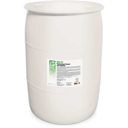Best Sanitizers Degreasing Cleaner And Additive, 55 Gal Drum, Foam, Aqueous BSI453