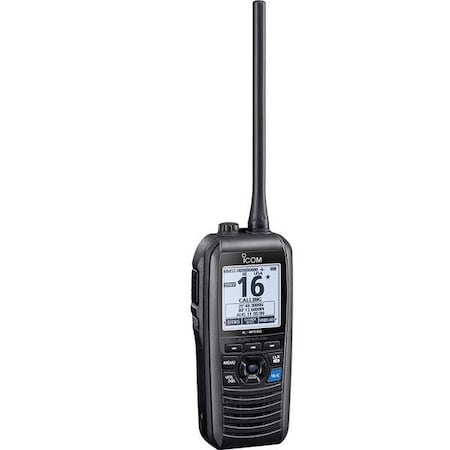 ICOM Portable Two Way Radio, Black, 1-33/64in L M94D 21 USA
