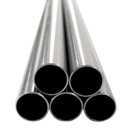 Calbrite EMT Metallic Conduit, 3 in Trade Size, 10 ft, 316 Stainless Steel, Unfinished S23010CT00