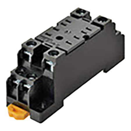 Omron Relay Accessory, Square, 8 Pins, 10 A PYFZ-08-E