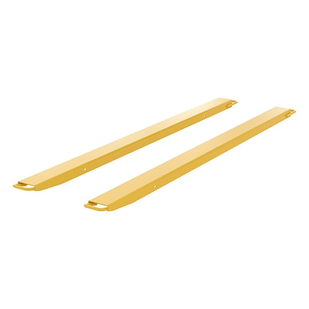 Vestil Fork Extension, Yellow, 4,000 lb, 4" W FE-HS-4-84