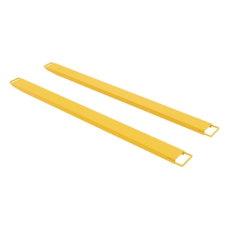 Vestil Fork Extension, Yellow, 4,000 lb, 6" W FE-HS-6-96