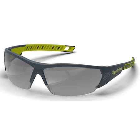 Hexarmor MX250, Safety Glasses, Anti-Fog & Anti-Scratch, Photochromatic Lens, Gray Frame, Half-Frame 11-14005-08