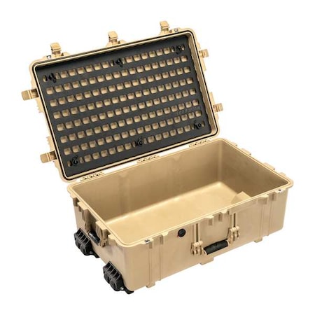 Pelican Black MOLLE Panel, Black, Plastic, 10 in 1650MP