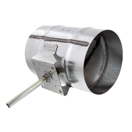 Zoro Select Zone Damper, 6 in dia., 11 in H VCDR-53-6-KIT | Zoro