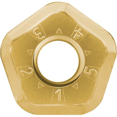 Kyocera Pentagon Milling Insert, CVD Carbide PNMU1205ANERGHCA6535