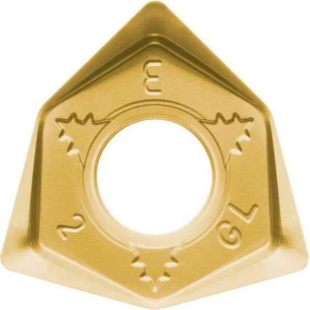 Kyocera Trigon Milling Insert, CVD Carbide WNEU080608ENGLCA6535