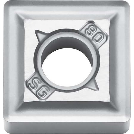 Kyocera Square Turning Insert, Carbide SNMG432SGSW05