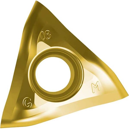 Kyocera Triangle Milling Insert, CVD Carbide TOMT060508ERGMCA6535