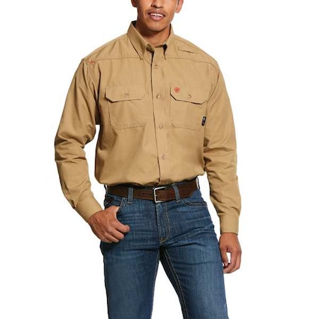 Ariat Men's Flame-Resistant Shirt, 9.5 cal/sq cm, L, GlenGuard(R) 10031015
