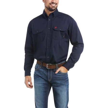 Ariat Men's Flame-Resistant Shirt, 8.9 cal/sq cm, 2XL, Cotton 10018816