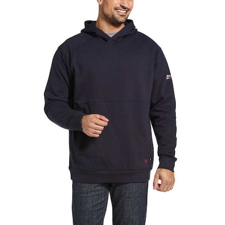 Ariat Men's Flame-Resistant Pullover Hoodie, 22 cal/sq cm, L, Cotton 10032830