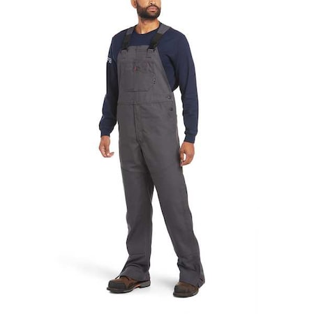 Ariat Bib Overalls, 15 cal/sq cm ATPV, M, 32 in Inseam, Adjustable Straps, Buckle 10034650