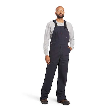 Ariat Bib Overalls, 15 cal/sq cm ATPV, S, 32 in Inseam, Adjustable Straps, Buckle 10034651