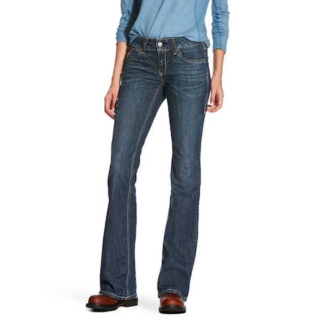 Ariat Women's Flame Resistant Pants, 14 cal/sq cm, S 11 oz Denim 10026006