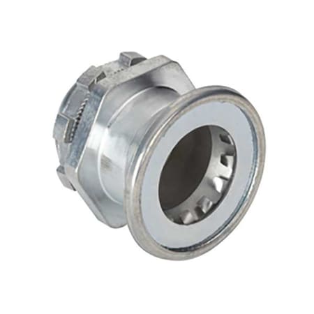 Bridgeport Fittings EMT Grounding Connector, 1/2 in, Push-On; Threaded, Zinc Alloy, Plain 250-MBI