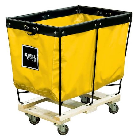 Royal Basket Trucks Elevated Tall Basket Truck, Vinyl, 600 lb G04-YYX-ETA-3UNN
