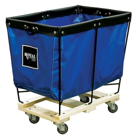 Royal Basket Trucks Elevated Tall Basket Truck, Vinyl, 600 lb G08-BBX-ETA-3UNN