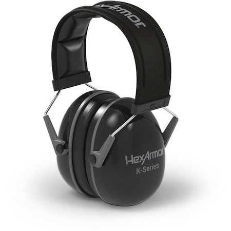 Hexarmor K-Series(TM) Over-the-Head Earmuffs, 23 dB NRR, General Purpose 19-10001