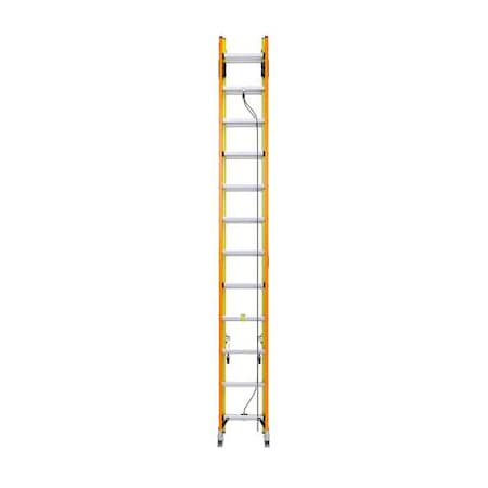 Werner 24 ft Fiberglass Fiberglass Ladder, 300 lb Load Capacity T6224-2GS