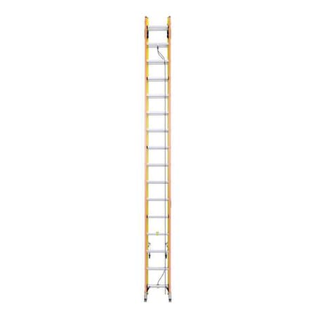 Werner 32 ft Fiberglass Fiberglass Ladder, 300 lb Load Capacity T6232-2GS