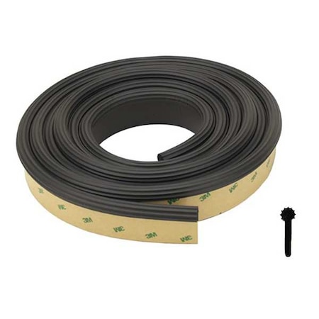 Fairchild Seal, EPDM Rubber, Black, 10 ft L M4000