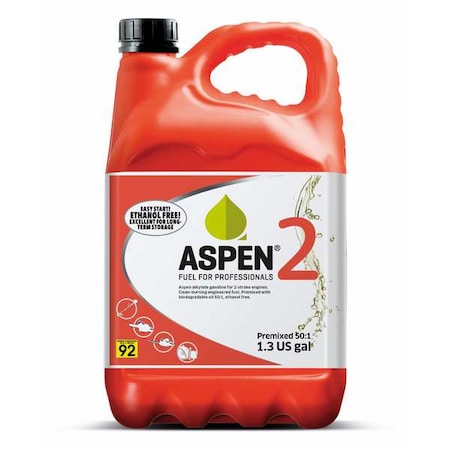 ASPEN Two Cycle 1.3 Gallon Bottles, PK3 2TFRT005USA108