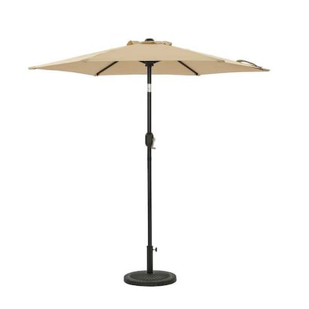 Island Umbrella Hexagon Umbrella Champagne NU6830