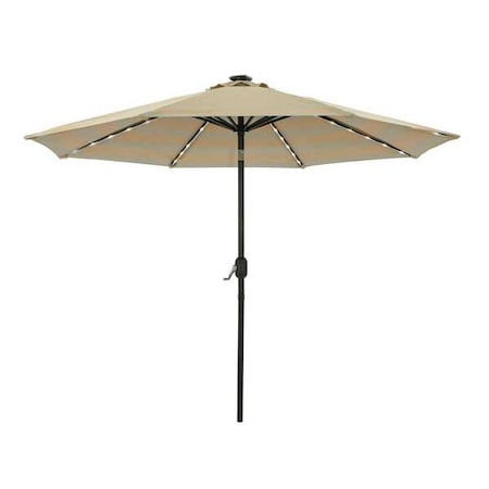 Island Umbrella Octagon Umbrella W/led Tube Lights NU6850
