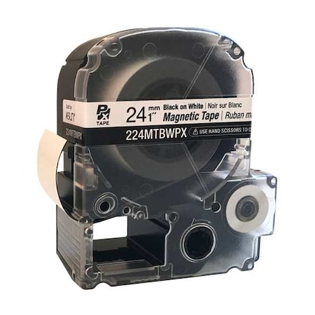 Epson Label/RibbonCartridge, White, Matte, 1inW 224MTBWPX-4.9