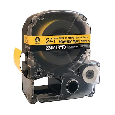 Epson Label/RibbonCartridge, Yellow, Matte, 1inW 224MTBYPX-4.9