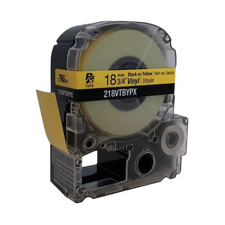 Epson Label/RibbonCartridge, Yellow, 3/4inW 218VTBYPX