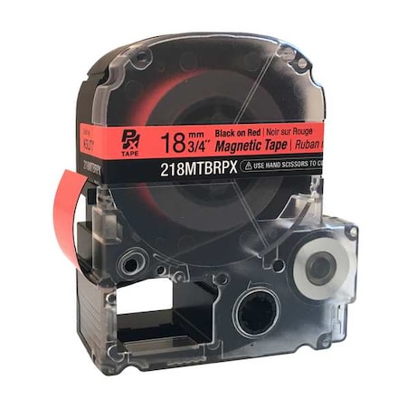 Epson Label/RibbonCartridge, Red, Matte, 3/4inW 218MTBRPX-4.9