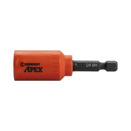Apex Tool Group Covered Magnetic Bit Holder, 1/4"Hex CAUGBQ2D