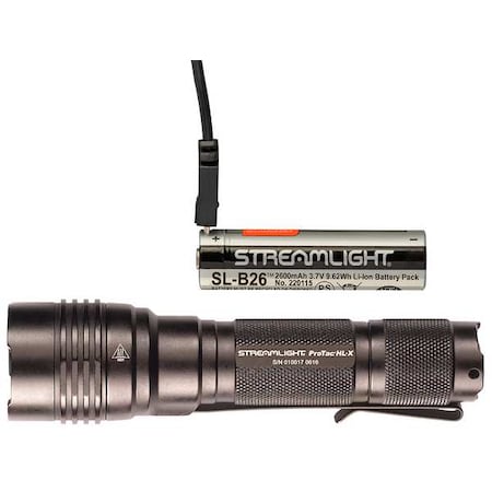 Streamlight Tactical Flashlight, Alum, Black, 1000lm 88085