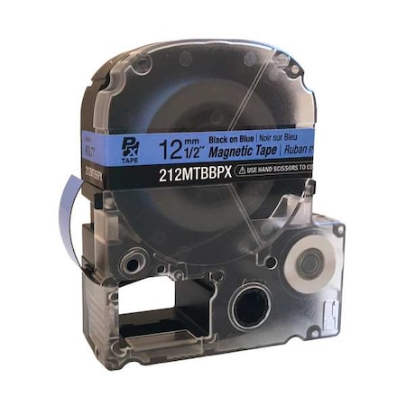 Epson Label/RibbonCartridge, Blue, Matte, 1/2inW 212MTBBPX-4.9