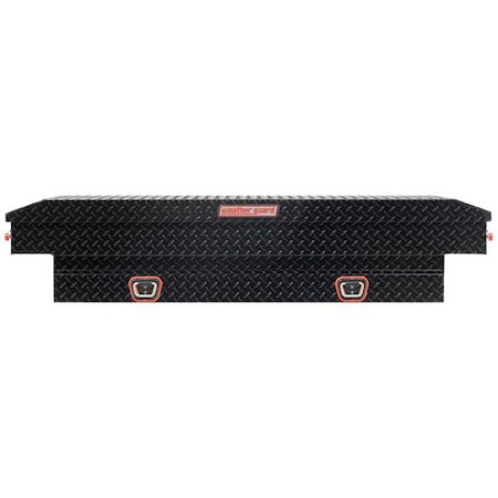 Weather Guard Truck Box, Black, Non-Adjustable, 62 1/2 in 154-5-03