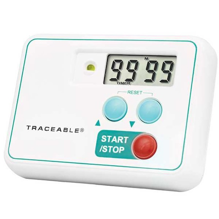 Traceable Visual Timer, CountDown, CountUp, 100min 9441101