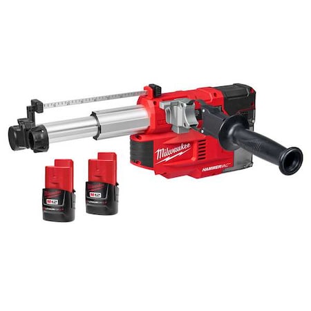 Milwaukee Tool M12 HAMMERVAC Universal Dust Extractor Kit 2509-22