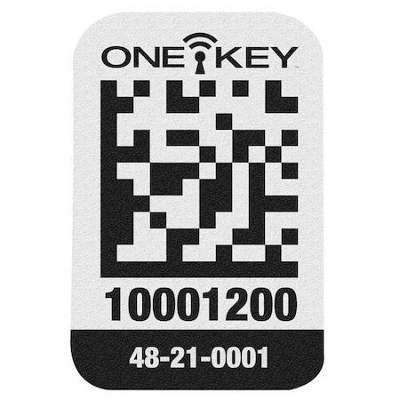 Milwaukee Tool ONE-KEY Asset ID Tag for Small Plastic Surfaces, PK200 48-21-0001