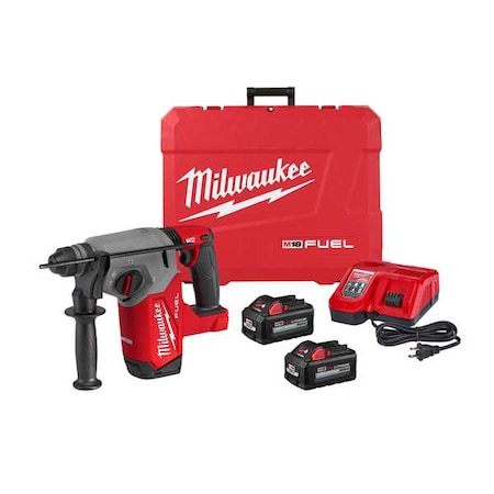 Milwaukee Tool M18 FUEL 1 in. SDS-Plus Rotary Hammer Kit 2912-22