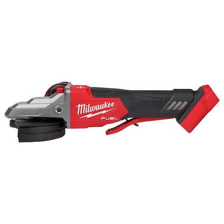 Milwaukee Tool M18 FUEL 5 in. Flathead Braking Grinder with No-Lock Paddle Switch (Tool Only) 2886-20