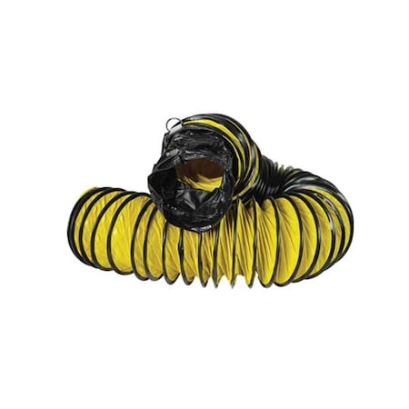 Perfect Aire ExhaustDuct, 6.75inW, PolyesterNeoprene 61UV95