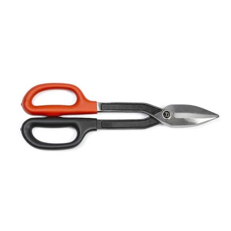 Crescent Wiss Tinner Snips, Straight, 2-3/4" Cutting L WDF12S