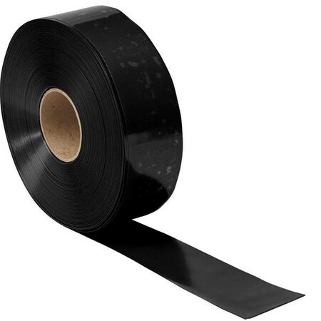 BRADY Floor Tape, Black, 3 inx100 ft, Roll 170047