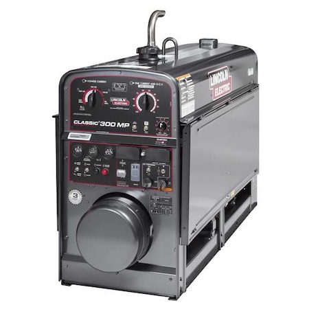 Lincoln Electric Engine-Driven Welder, Classic 300 MP Series, Electric Start, 3,000 W Peak K4263-1