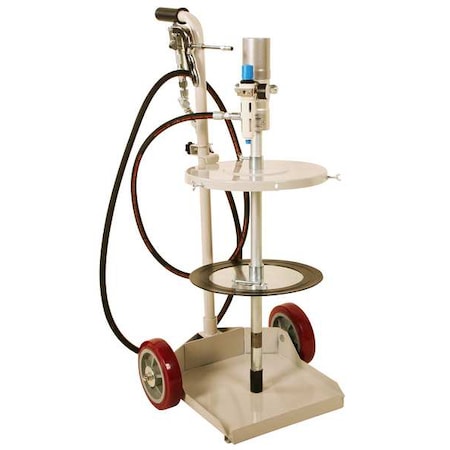 Liquidynamics AirDrumPumpKit, 48oz/min, 7,200psi, 60:1 13051T-S4H