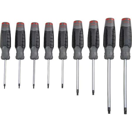 Proto Screwdriver Sets, Cushion Grip, 9 Pieces J1209STS