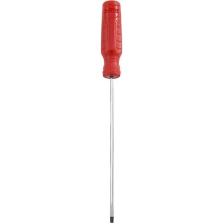Proto Screwdrivers, Slotted, 1/8in, Red, Round JCP1806RF