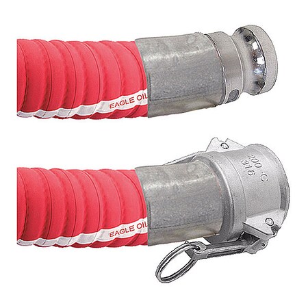 Eagle Tank Truck Hose Assembly, 3"x25ft. A009-0483-3525